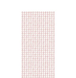 Papel de Parede Infantil Xadrez Aquarela - Rosa