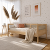 Cama Sofá Haus Nature Com Palha 2 em 1 - Carvalho