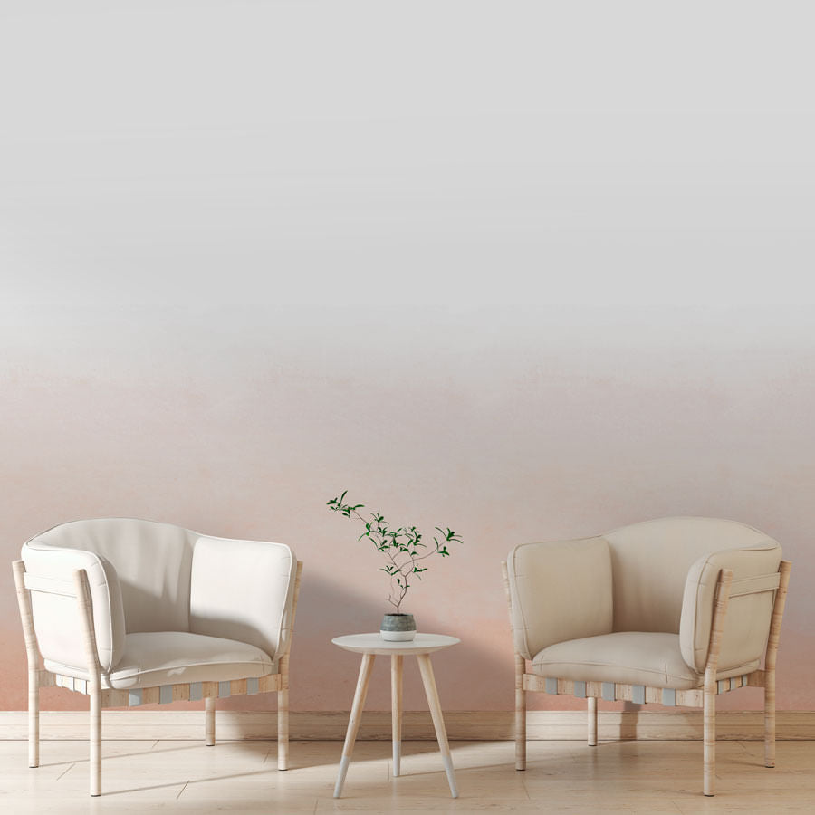 Papel de Parede Degradê Coral