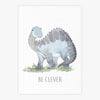 Quadro Infantil Brontossauro Be Clever