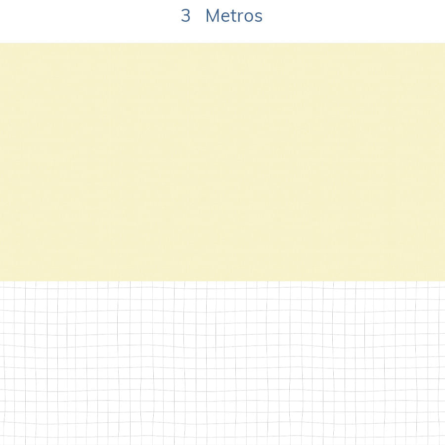 Papel de Parede Infantil Gride com Textura Amarelo - Mural