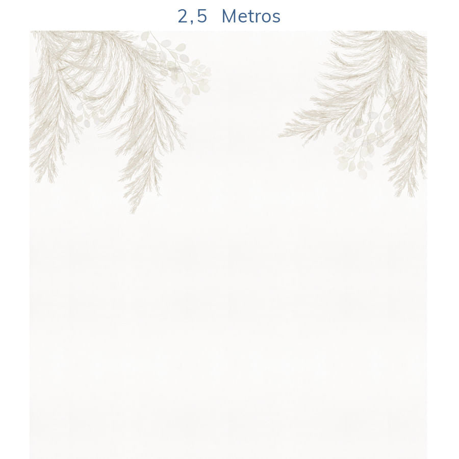 Papel de Parede Capim dos Pampas - Mural