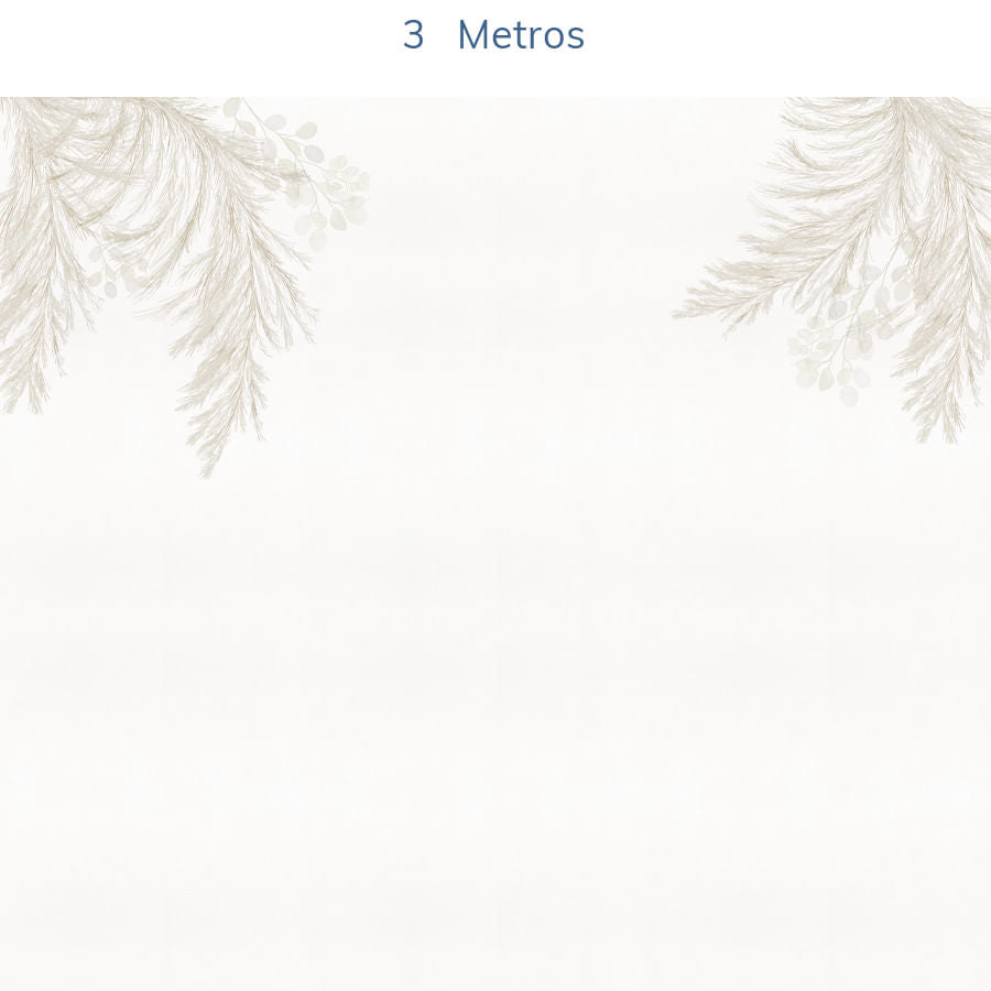 Papel de Parede Capim dos Pampas - Mural