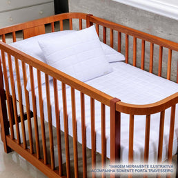 Porta Travesseiro Quadradinho Branco