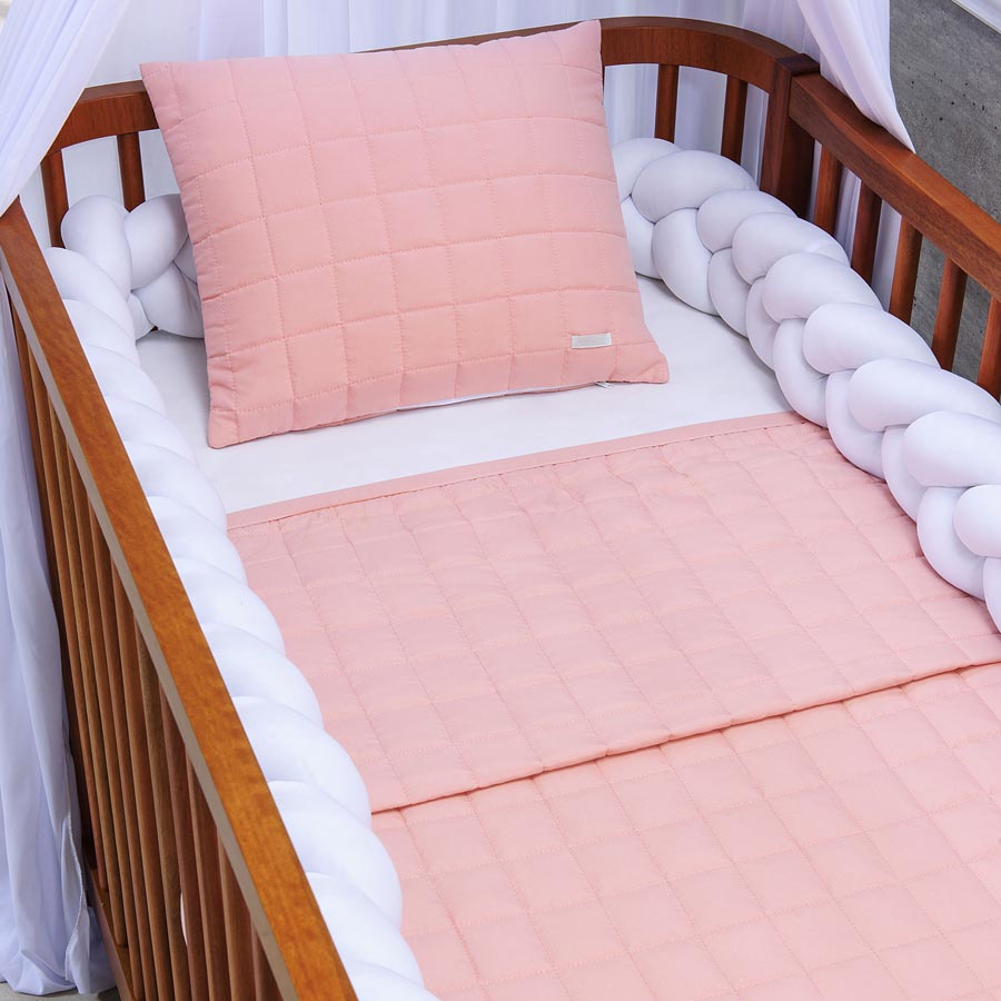 Trança 4m para Berço e Cama Branco