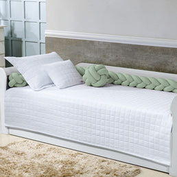 Trança 4M Para Berço e Cama Verde Malva