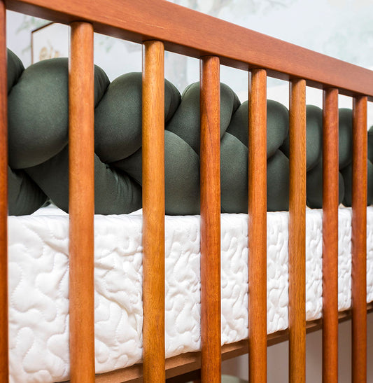 Trança 4m para Berço e Cama - Verde Militar