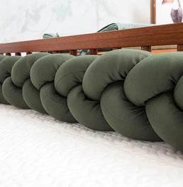 Trança 4m para Berço e Cama - Verde Militar