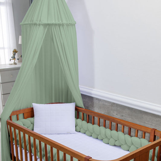 Tenda Dossel Infantil Verde Malva