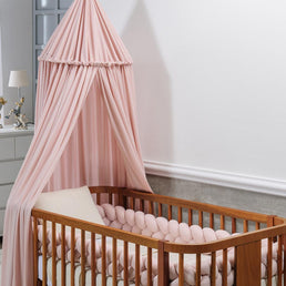 Tenda Dossel Infantil Rosa Chá