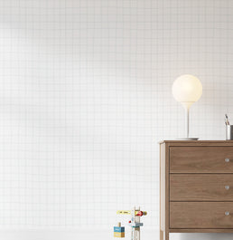 Papel de Parede Infantil Gride Azul