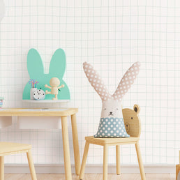 Papel de Parede Infantil Gride Malva