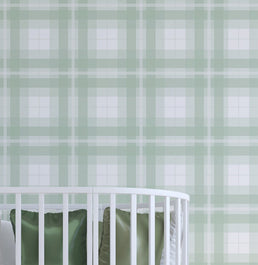 Papel de Parede Xadrez Classic Verde