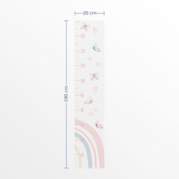 Régua de Crescimento Arco Íris Aquarela