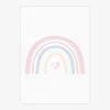 Quadro Infantil Arco Íris Aquarela
