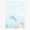 Quadro Infantil Fundo do Mar Golfinho