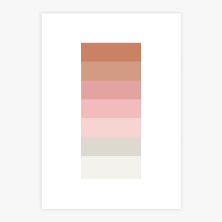 Quadro Pantone Coral