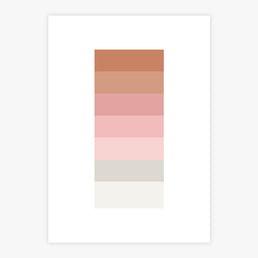 Quadro Pantone Coral