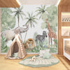 Papel de Parede Safari Verde - Mural
