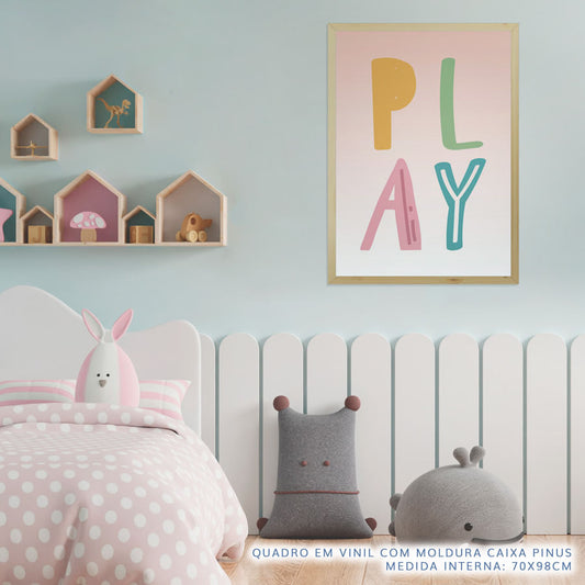 Quadro Infantil Play
