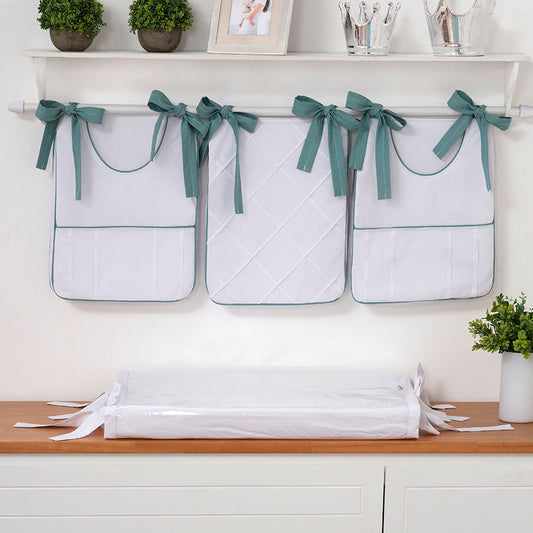 Portas Fraldas Losangos - 3 Peças