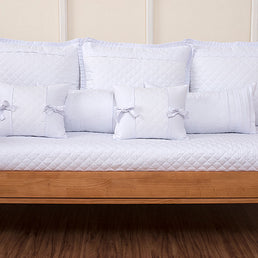 Kit Cama Classic Branco - 8 Peças