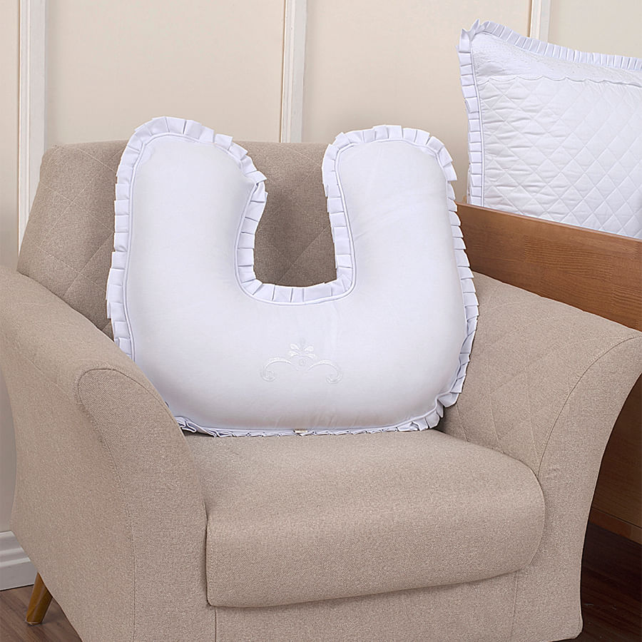 Almofada de Amamentação Classic Branco