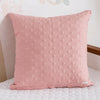 Capa de Almofada Losango Rosa Chá 50cm x 50cm