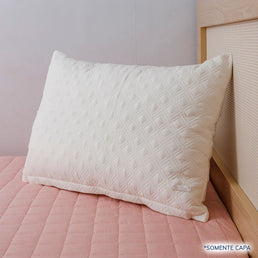 Capa de Almofada Losango Cru 60cm x 40cm