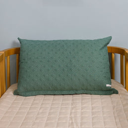 Capa de Almofada Losango Verde Seco 60cm x 40cm