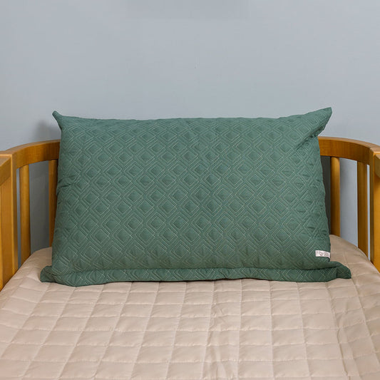 Capa de Almofada Losango Verde Seco 60cm x 40cm