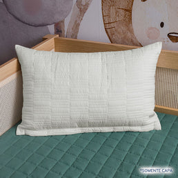 Capa de Almofada Retangulo Cru 60cm x 40cm