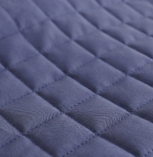 Trocador Quadradinho Azul Jeans