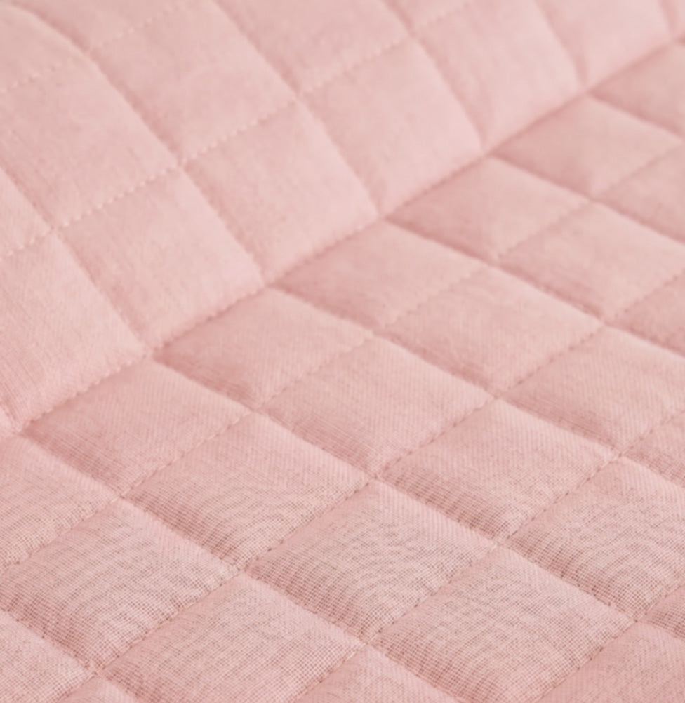 Trocador Quadradinho Rosa Chá