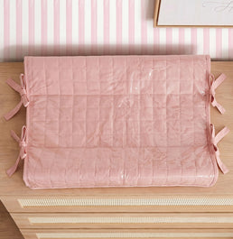 Trocador Quadradinho Rosa Chá