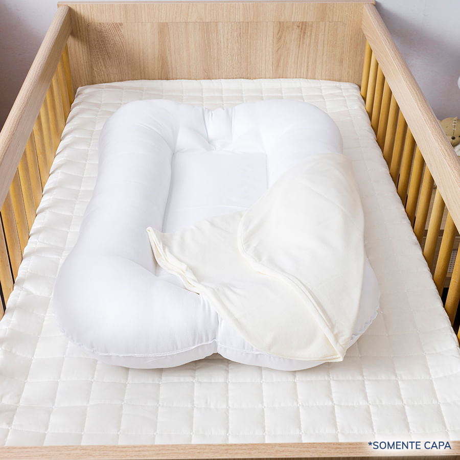Capa de Ninho Fluffy Pérola
