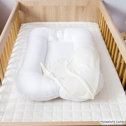 Capa de Ninho Fluffy Pérola