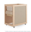 Berço Haus Nature com Palha 3 em 1 - Carvalho