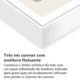 Quadro Infantil Balão no Céu Verde - Vertical