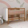 Berço Nord 3 em 1 - Branco Com Grade e Pé Jequitibá