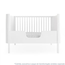 Berço Nord 3 em 1 - Branco