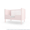 Berço Nord 3 em 1 - Rosa