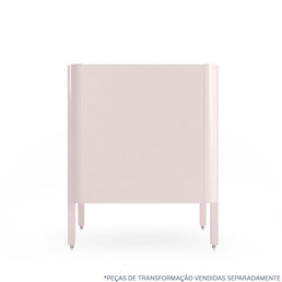 Berço Nord 3 em 1 - Rosa