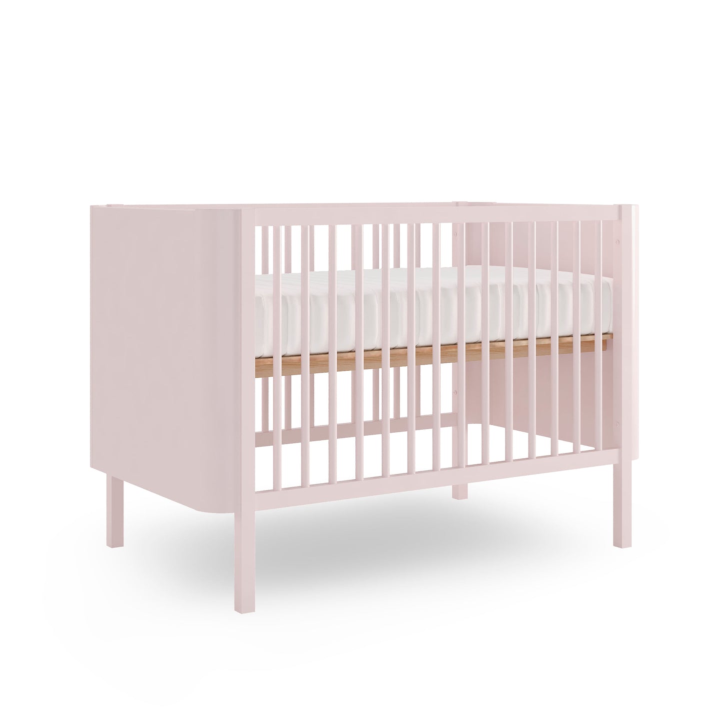 Berço Nord 3 em 1 - Rosa