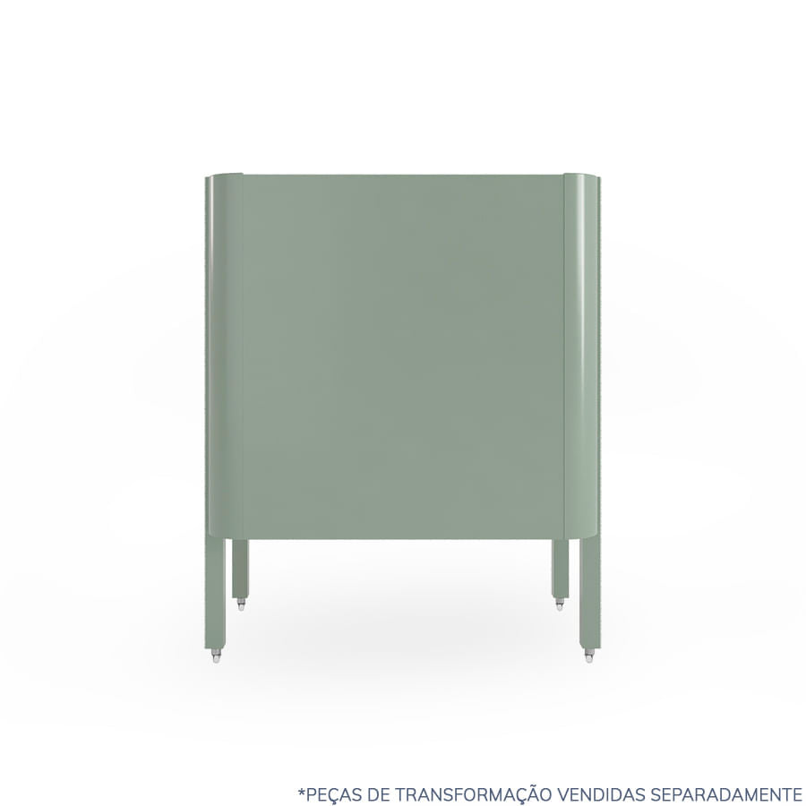 Berço Nord 3 em 1 - Verde Jardim