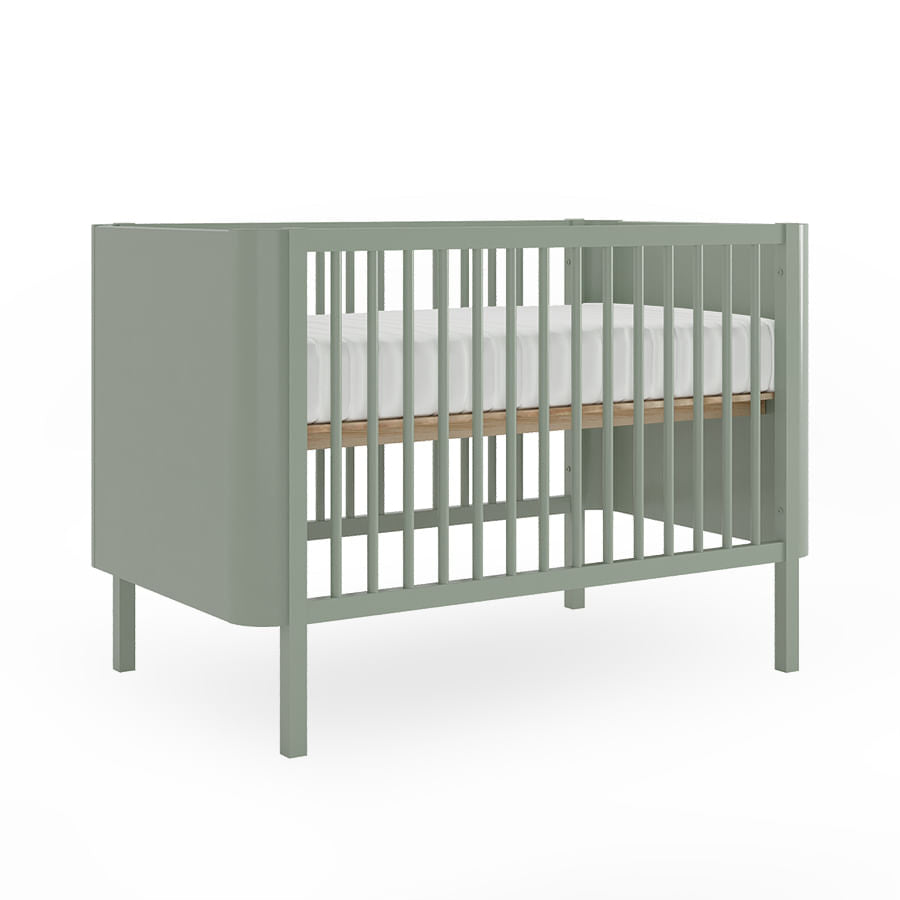 Berço Nord 3 em 1 - Verde Jardim