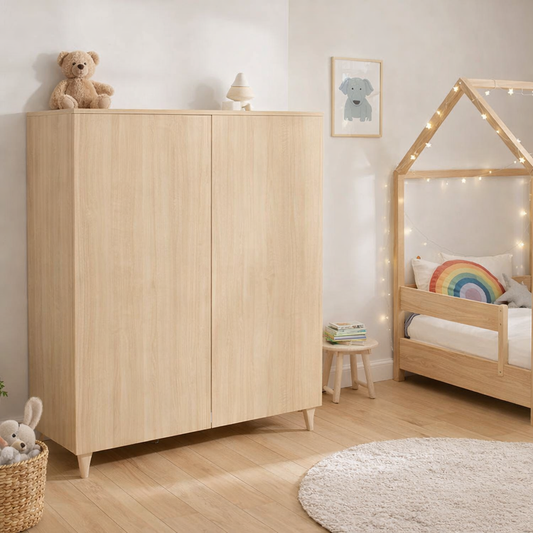 Roupeiro Haus Nature 2 Portas - Carvalho
