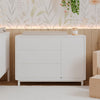 Cômoda de Bebê Nord Com Porta Branco