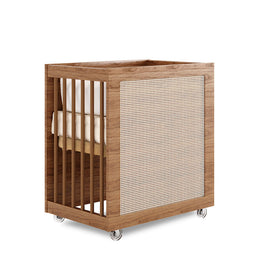 Berço Haus Nature Com Palha 3 em 1 - Freijó