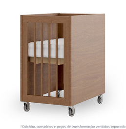 Berço Haus Nature  3 em 1 - Freijó